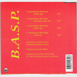 B.A.S.P. - Boom Boom My Heart (1996) (Promo)