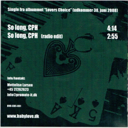 Babylove &amp; The Van Dangos - So Long CPH (Promo)