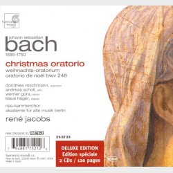 Bach - Christmas Oratorio (Rene Jacobs) (Deluxe Edition) (2004) - Book