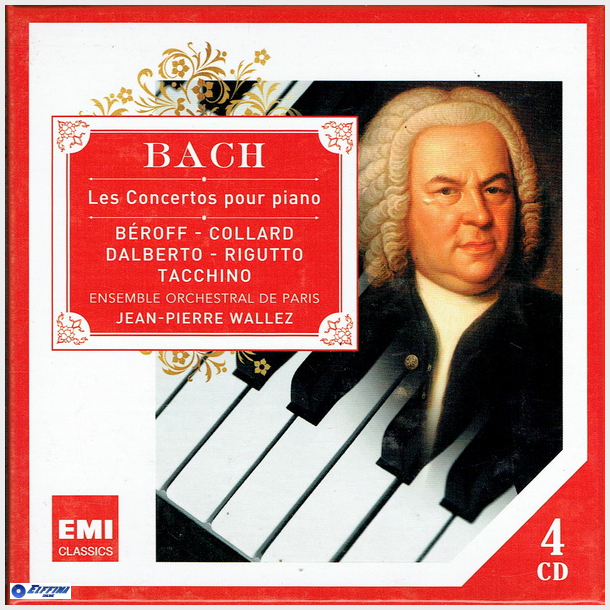 Bach - Les Concertos Pour Piano (2011) (4xCD Box)