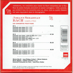 Bach - Les Concertos Pour Piano (2011) (4xCD Box)
