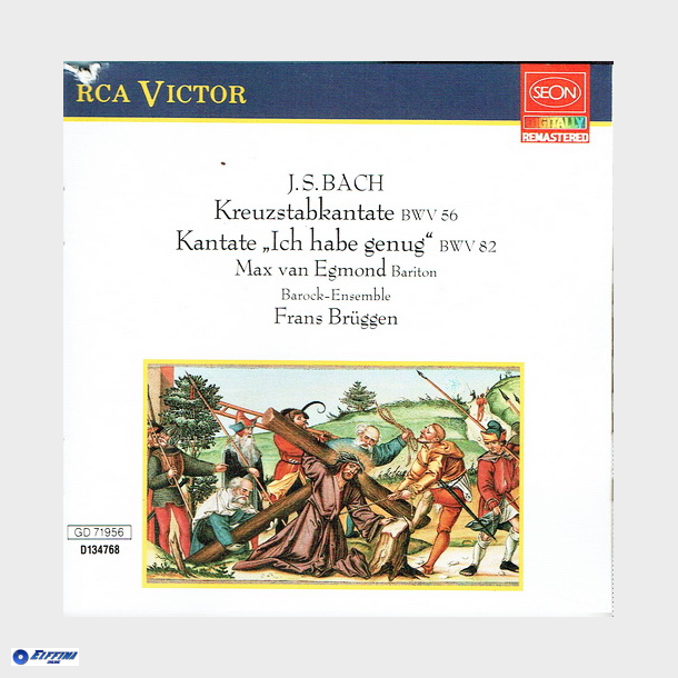 Bach Cantatas BWV 56-82 Egmond Bruggen (1989)