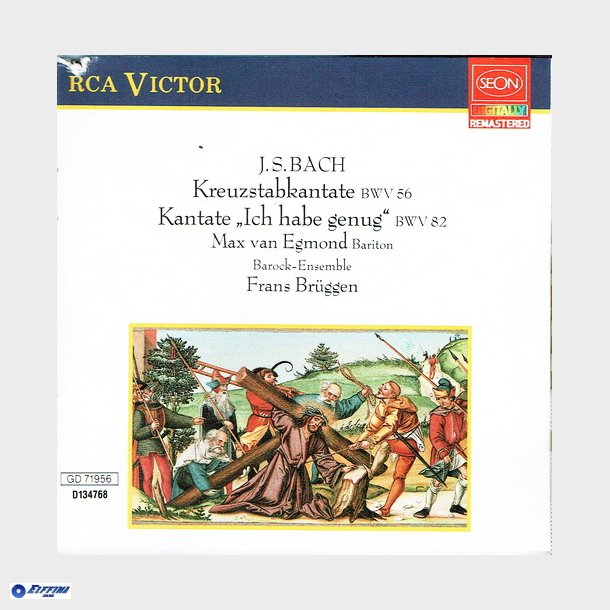 Bach Cantatas BWV 56-82 Egmond Bruggen (1989)