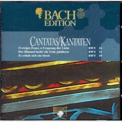 Bach Edition - Cantatas Kantaten BWV 34, 31 &amp; 19
