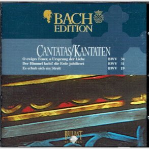 Bach Edition - Cantatas Kantaten BWV 34, 31 & 19
