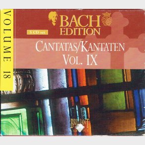 Bach Edition - Volume 18 (2000) 5xCD Boks