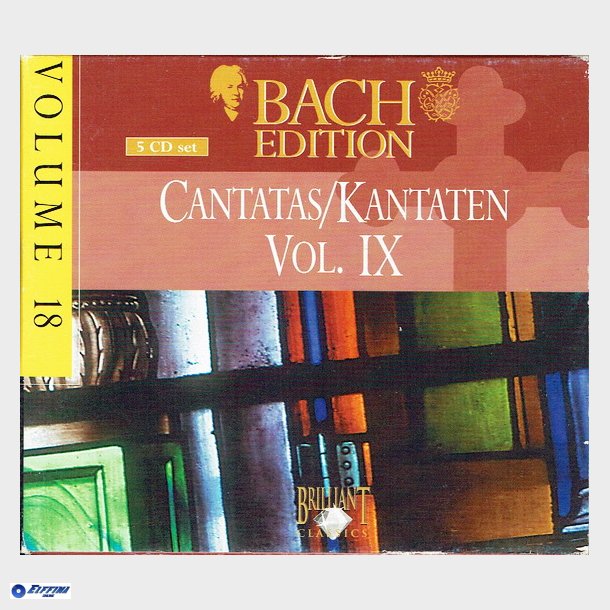 Bach Edition - Volume 18 (2000) 5xCD Boks