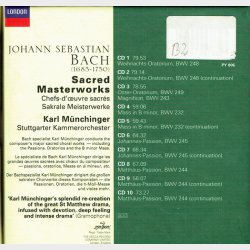 Bach Sacred Masterworks (1998) 10xCD