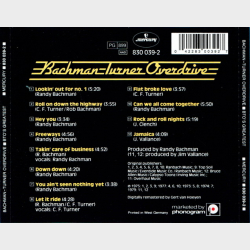 Bachman-Turner Overdrive - BTO's Greatest (1981)