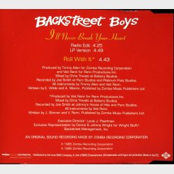 Backstreet Boys - I'll Never Break Your Heart (1995)