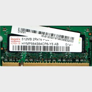 BrbarRAM Hynix Korea 512MB 2Rx16 PC2-5300S-555-12