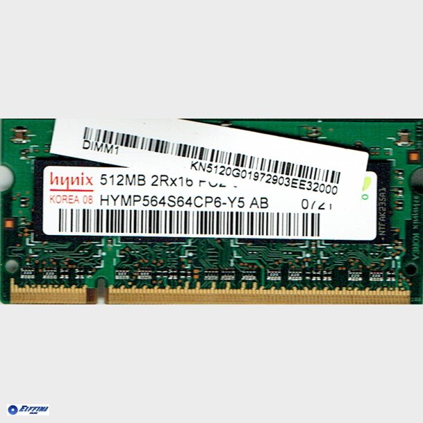 BrbarRAM Hynix Korea 512MB 2Rx16 PC2-5300S-555-12