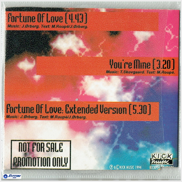 Bamboo Brothers - Fortune Of Love (1994) (Promo)