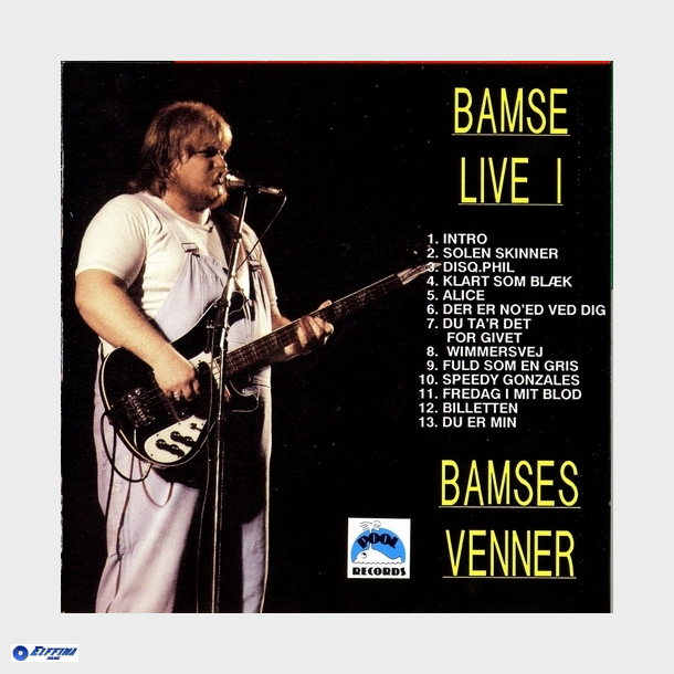 Bamses Venner - Bamse Live I (1980)