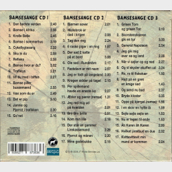 Bamsesange Vol. 1 (2008) (1,2,3 Boks)