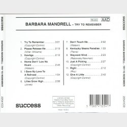 Barbara Mandrell - Try To Remember