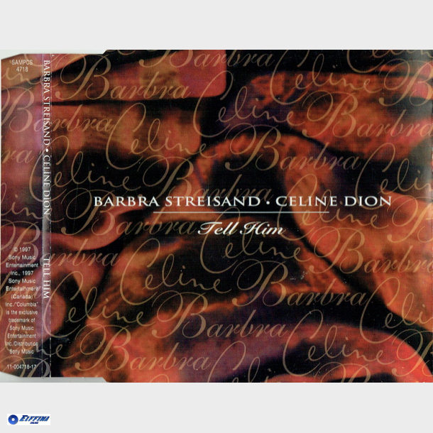 Barbra Streisand &amp; Celine Dion - Tell Him (1997) (Promo)