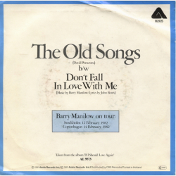 Barry Manilow - The Old Song (1981)