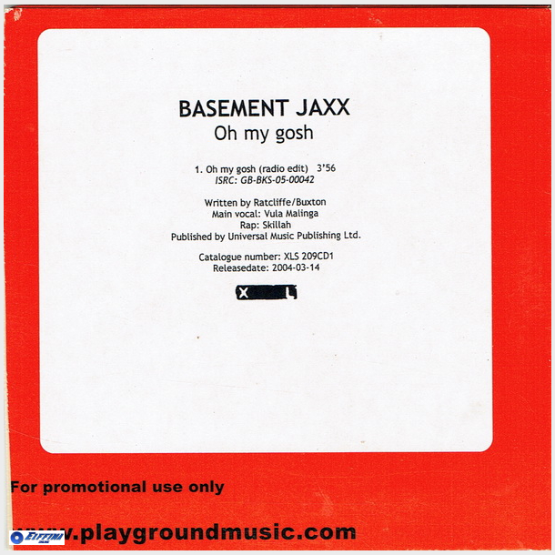 Basement Jaxx - Oh My Gosh (2004) (Promo)