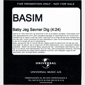 Basim - Baby Jeg Savner Dig (Promo)