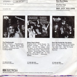 Bay City Rollers - Bye Bye Baby (1974) (Germany)
