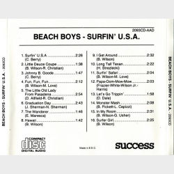 Beach Boys - Surfin' USA (Success 2093CD)
