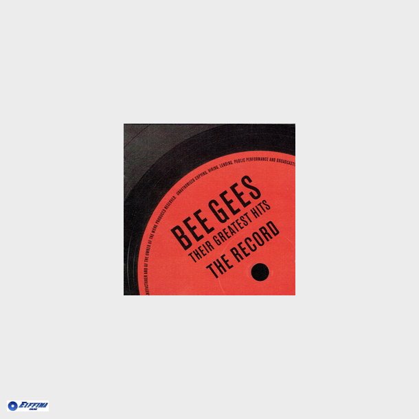 Bee Gees, The - Their Greatest Hits The Record (2001)