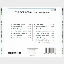 Bee Gees, The - Three Kisses Of Love (Success 22523CD)