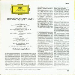 Beethoven - Bagatelles Wilhelm Kempff Piano