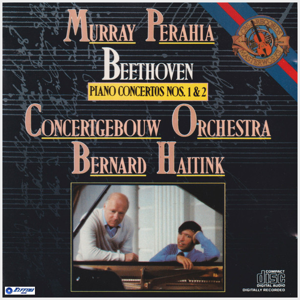 Beethoven - Piano Concertos Nos. 1&2 (1986) (CBS Masterworks)