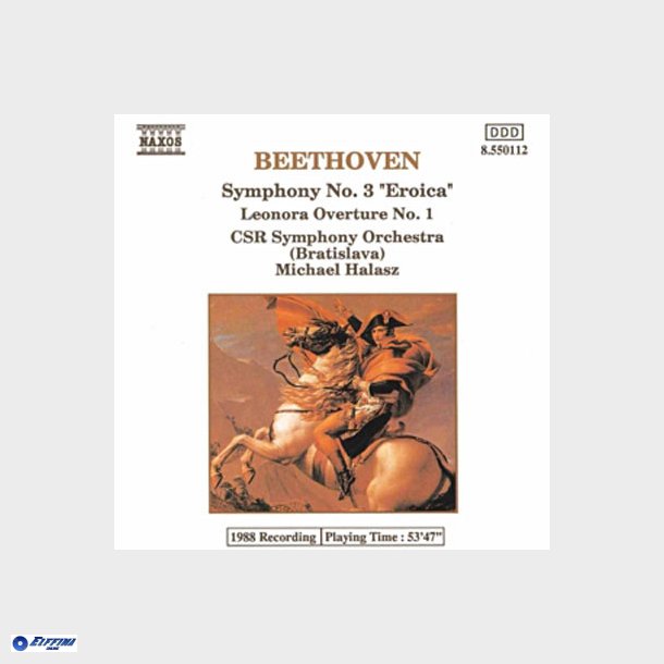 Beethoven - Symphony No.3 Eroica (Leonora Overture No. 1) (1988)