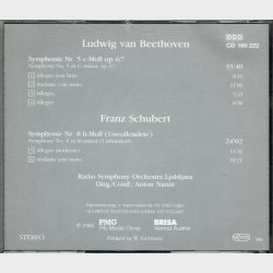 Vienna Master Series - Beethoven 5 Symph - Schubert Unvollendete (1991) (PMG 160 222)