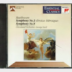 Sony Classical (SBK 46328) - Beethoven Symphonies No 3, Eroica/Heroique &amp; Nr 8 George Szell (1990)