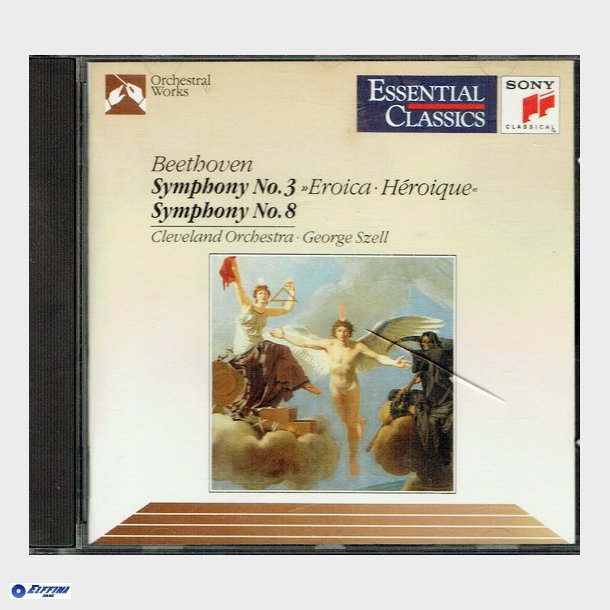 Sony Classical (SBK 46328) - Beethoven Symphonies No 3, Eroica/Heroique &amp; Nr 8 George Szell (1990)