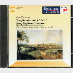 Sony Classical (SBK 48158) - Beethoven Symphonies No 4 & No 7 kKing Stephen Overture (1992)