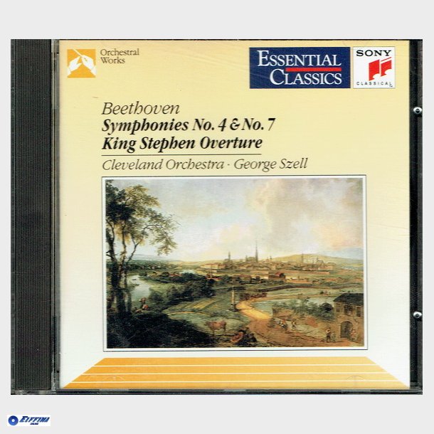 Sony Classical (SBK 48158) - Beethoven Symphonies No 4 &amp; No 7 kKing Stephen Overture (1992)