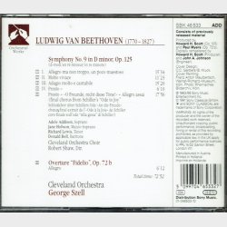 Sony Classical (SBK 46533) - Beethoven Symphony No 9 Fidelio Overture (1991)