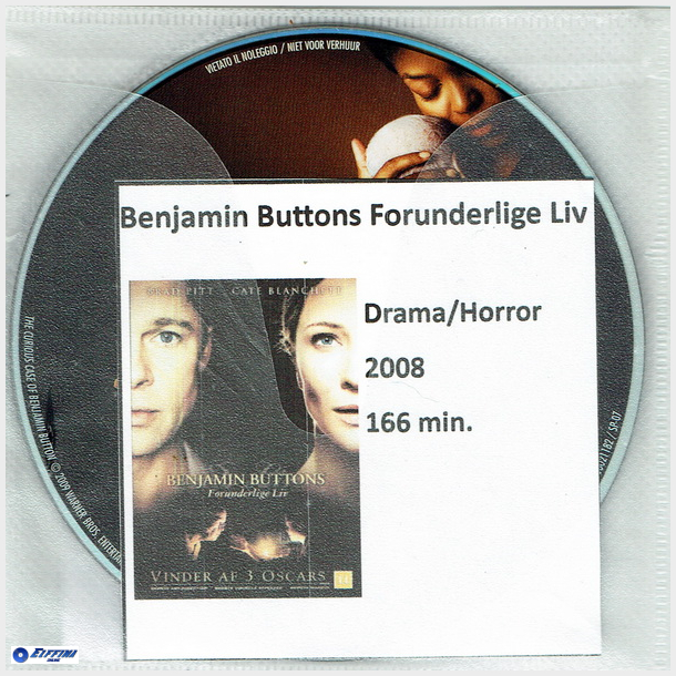 Benjamin Buttons Forunderlige Live (2008)