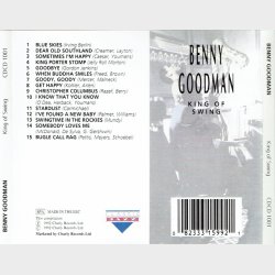 Benny Goodman - King Of Swing (1992)