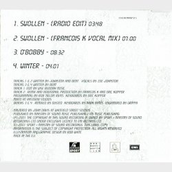 Bent ft. Zo&euml; Johnston - Swollen (2001)