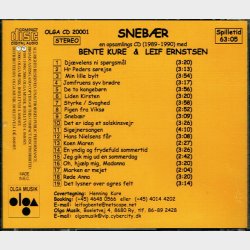 Bente Kure &amp; Leif Ernstsen - Sneb�r (1990)