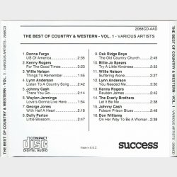 Best Of Country &amp; Western Vol 1