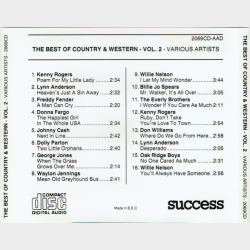Best Of Country &amp; Western Vol. 2 (Success 2069CD)