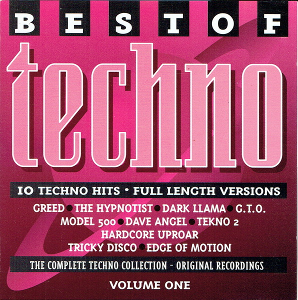 Best Of Techno Vol 1 (1994) - CD Various Artist - Elffina's Genbrug (CD ...