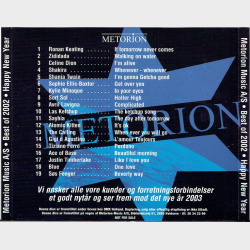 Best Of The Year 2002 (Promo) (2003)