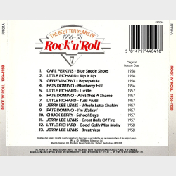 Best Ten Years Of Rock 'n' Roll 1956-58 (1989)