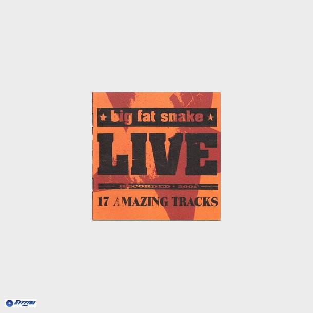 Big Fat Snake - Live (17 Amazing Tracks) (2001)