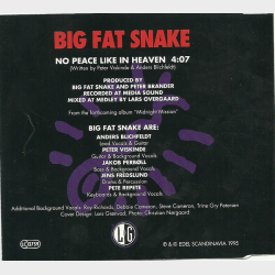 Big Fat Snake - No Peace Like In Heaven (1995)