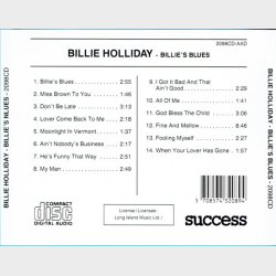 Billie Holiday - Billie's Blues (1989)
