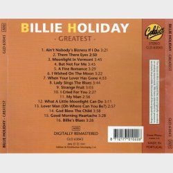 Billie Holiday - Greatest (1991)
